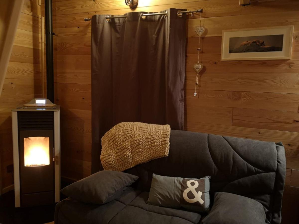 Les cabanes du domaine de l Esperluette Le Lauzet-Ubaye Extérieur photo