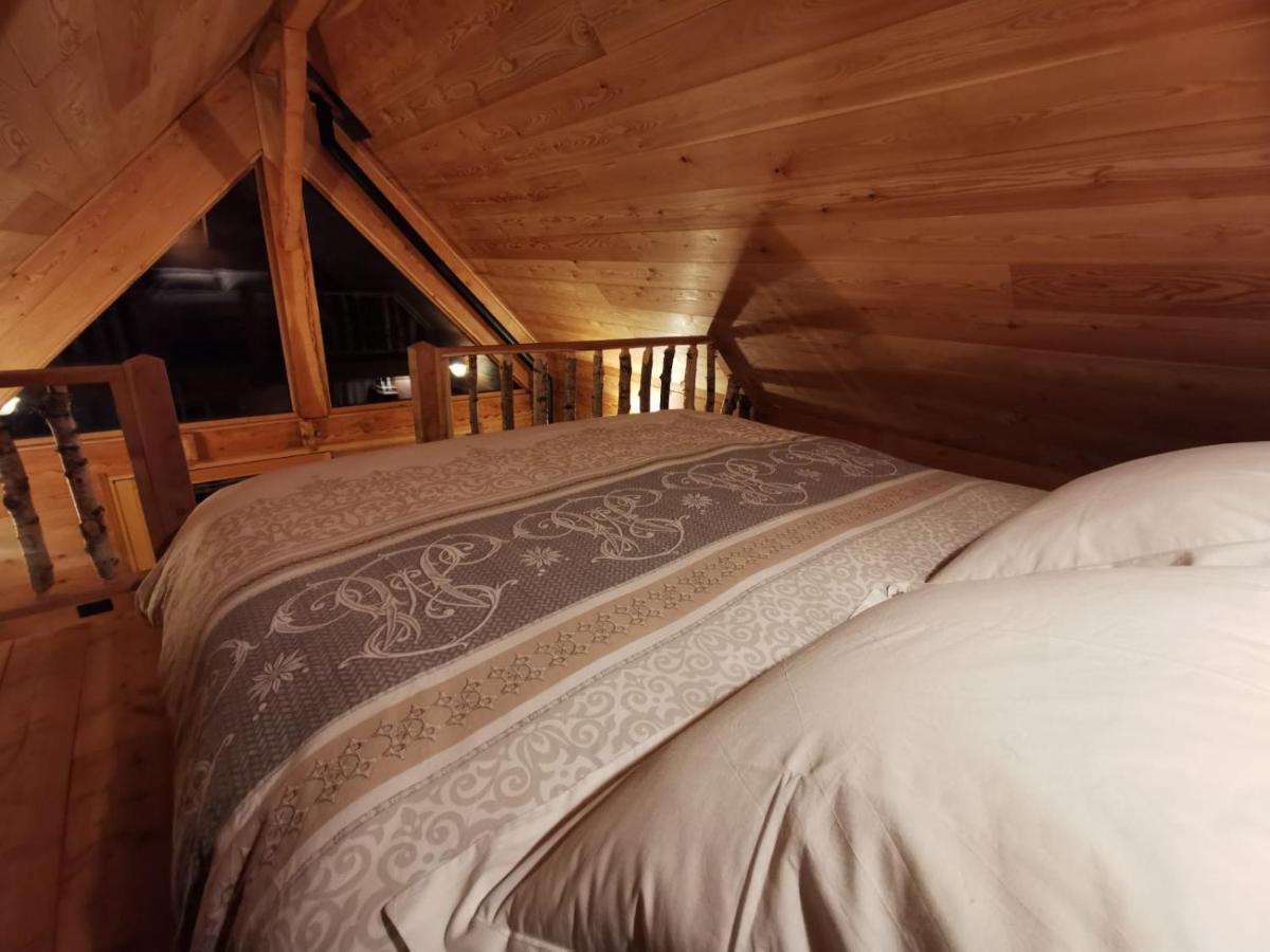 Les cabanes du domaine de l Esperluette Le Lauzet-Ubaye Extérieur photo