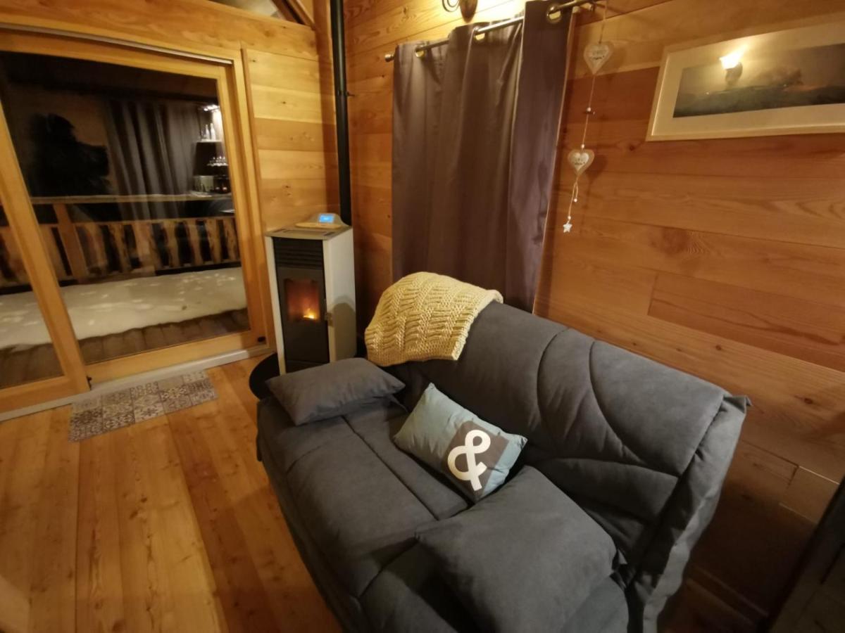 Les cabanes du domaine de l Esperluette Le Lauzet-Ubaye Extérieur photo