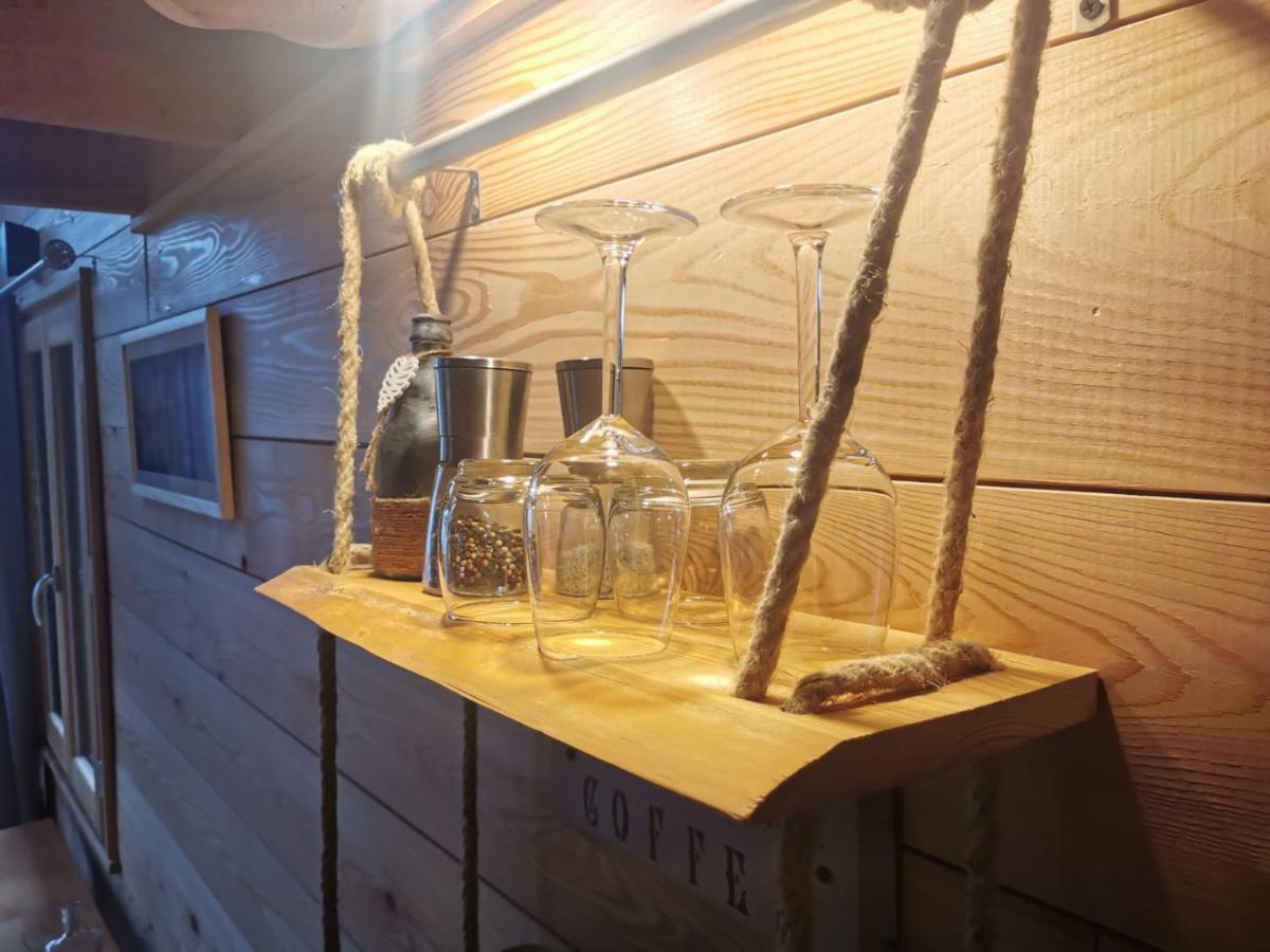 Les cabanes du domaine de l Esperluette Le Lauzet-Ubaye Extérieur photo