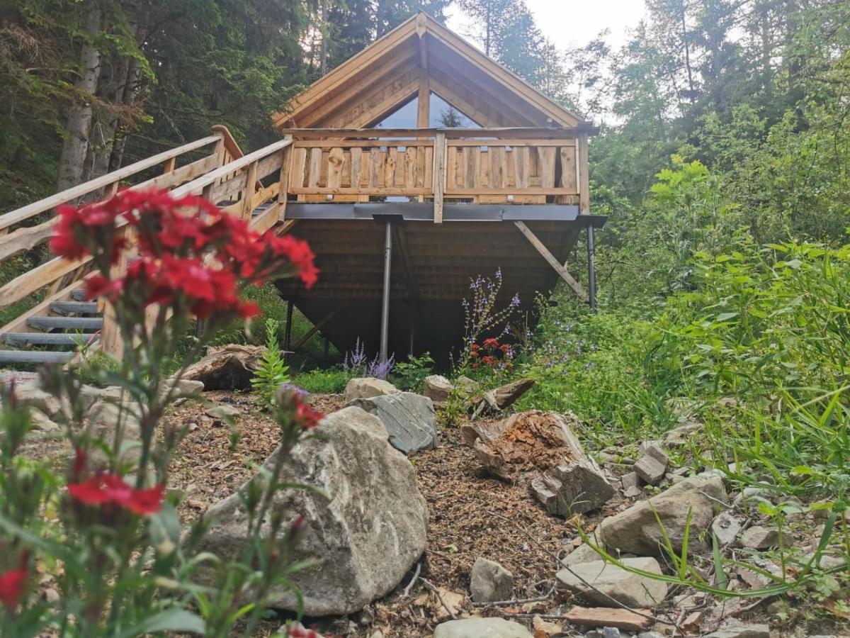 Les cabanes du domaine de l Esperluette Le Lauzet-Ubaye Extérieur photo