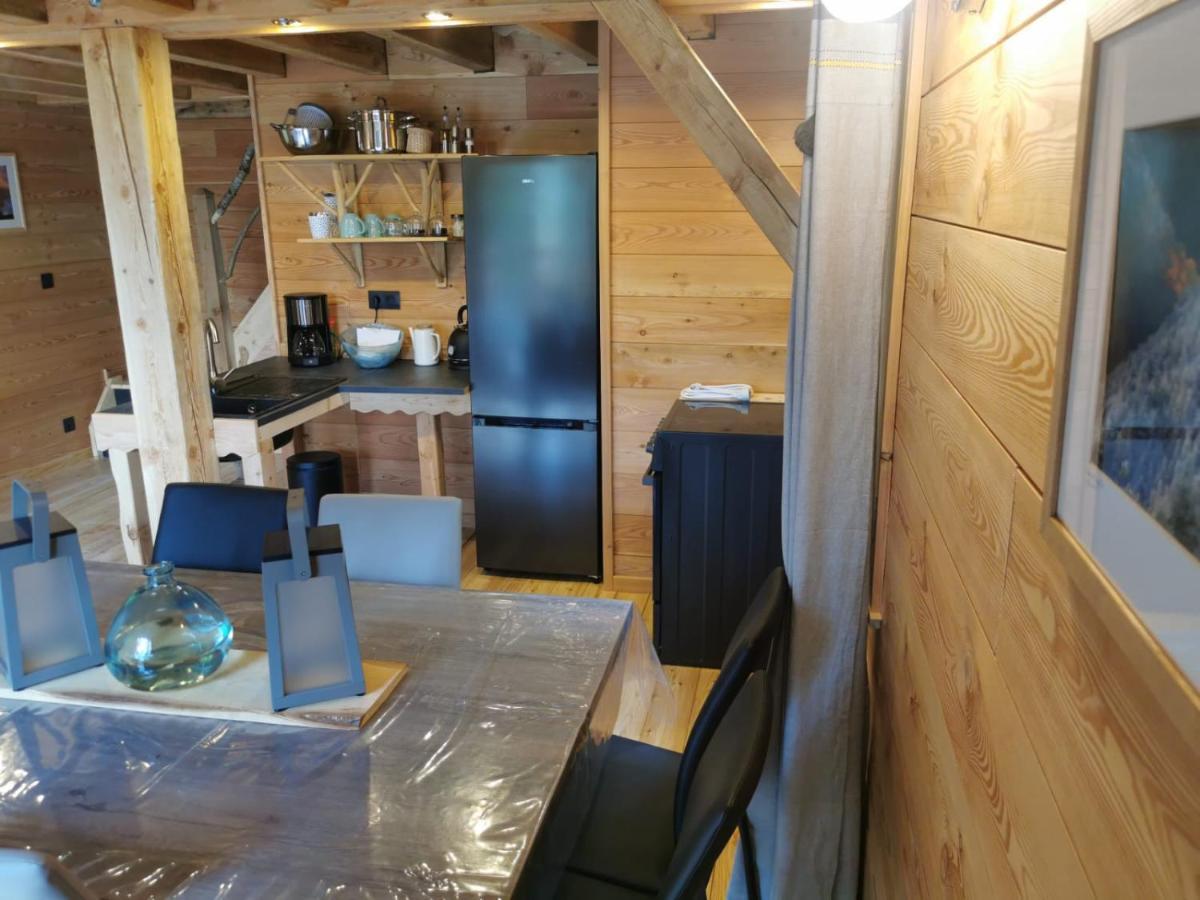 Les cabanes du domaine de l Esperluette Le Lauzet-Ubaye Extérieur photo