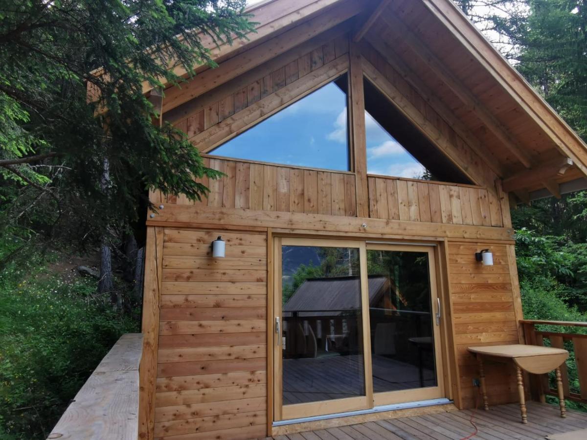 Les cabanes du domaine de l Esperluette Le Lauzet-Ubaye Extérieur photo